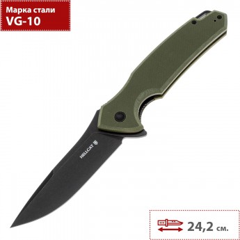 Складной нож MR.BLADE HELLCAT MB900-V10BSW/G10OD Складной нож MR.BLADE HELLCAT MB900-V10BSW/G10OD